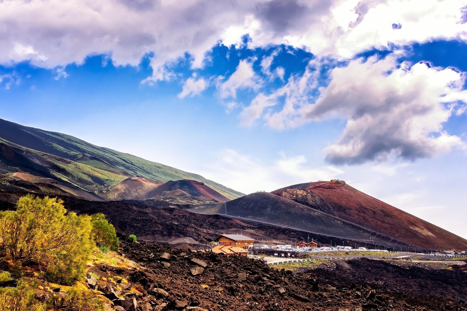 Il vulcano Etna, Sicilia